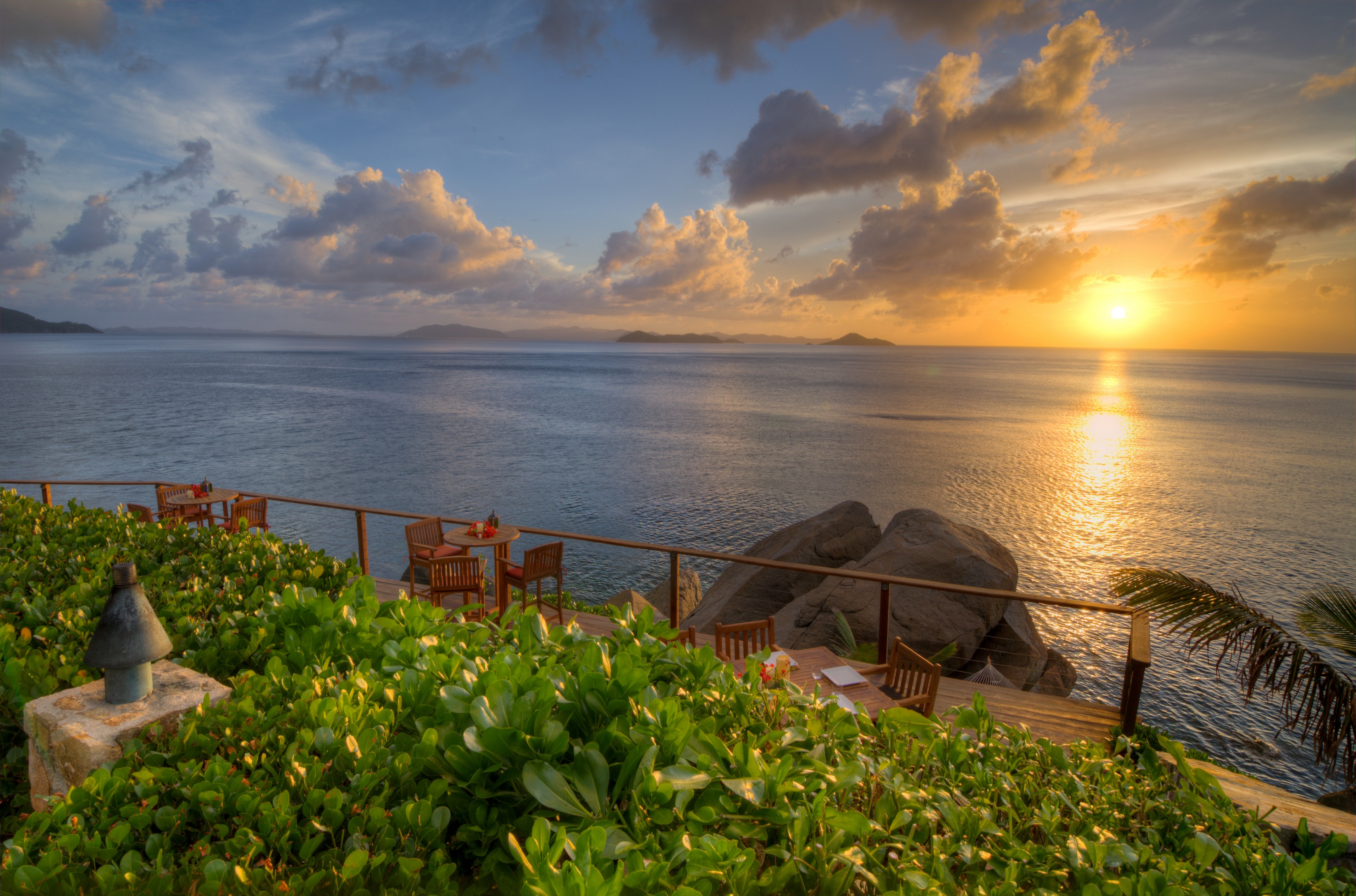 Sunset over Baraka Point
