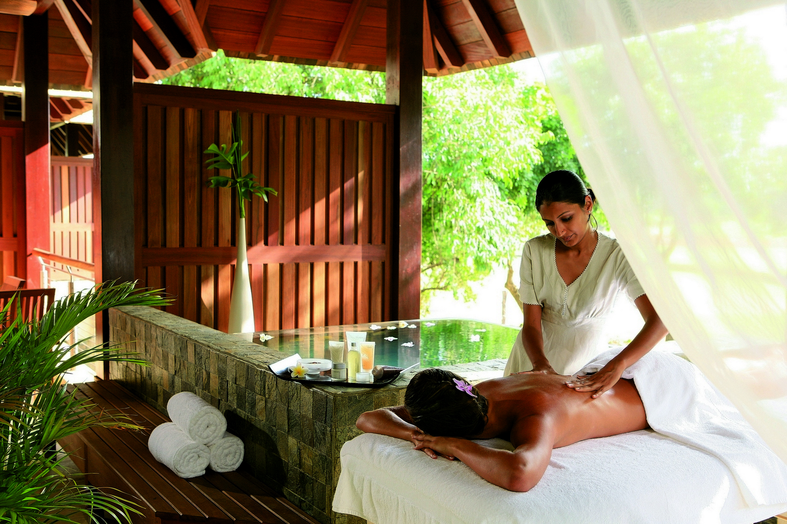 Relax with a soothing Spa treatment