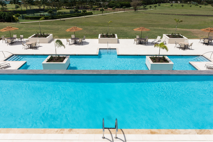 club house pool sugar water apes hill